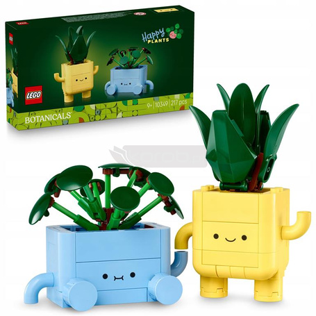 LEGO ICONS 10349 WESOŁE ROŚLIKI zestaw klocków dla dzieci +9 lat