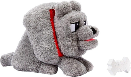 MINECRAFT MASKOTKA WILK DENNIS interaktywny z dźwiękiem JDW26