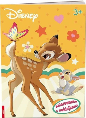 Disney. Kolorowanka z Naklejkami