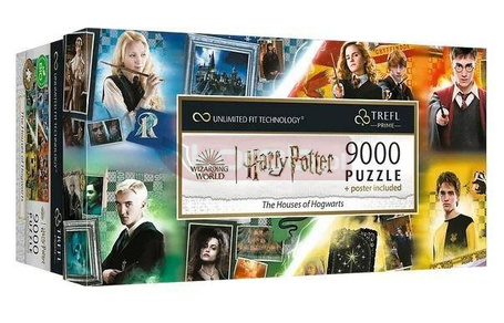 Puzzle 9000 The Houses of Hogwarts TREFL
