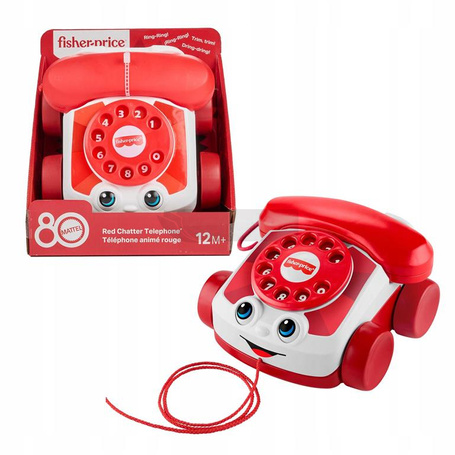 FISHER PRICE TELEFON DLA GADUŁKI telefon z słuchawką dla maluszka 80-lecie JGG97