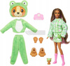 BARBIE CUTIE REVEAL LALKA W KOSTIUMIE PIESKA przebranego za ŻABKĘ + piesek HRK24