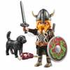 PLAYMOBIL 71755 Wiking z psem stróżującym, zestaw dla dzieci +4 lata