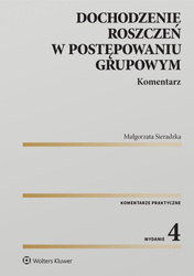 Dochodzenie roszczeń w postępowaniu grupowym w.4