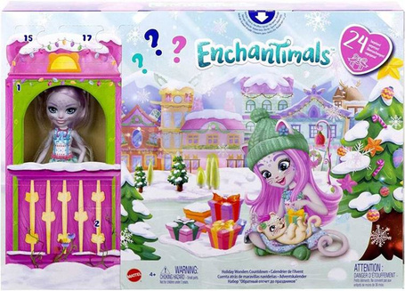 ENCHANTIMALS KALENDARZ ADWENTOWY 24 niespodzianki HHC21
