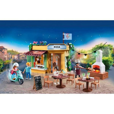 PLAYMOBIL City Life 70336 Pizzeria z ogródkiem restauracyjnym