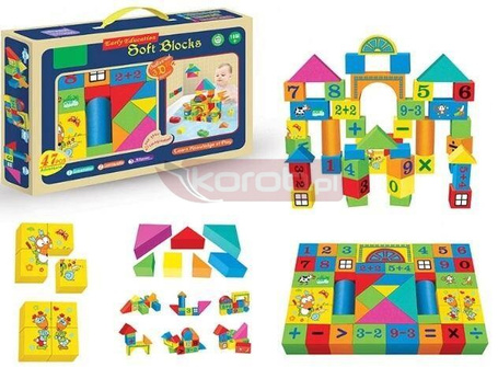 Klocki piankowe 47szt
