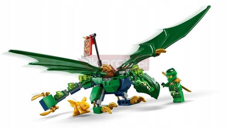 LEGO NINJAGO 71829 ZIELONY LEŚNY SMOK LLOYDA, zestaw klocków dla dzieci 6+