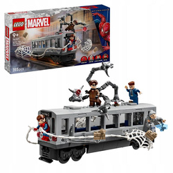 KLOCKI LEGO MARVEL 76321 SPIDER MAN KONTRA DOC OCK SCENA W METRZE