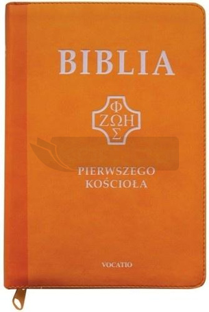 Biblia pierwszego Kościoła z paginat. suwak żółta