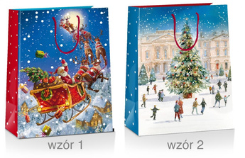 Torba prezentowa Boże Narodzenie 33x10x45cm MIX