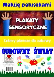 Plakaty sens. Maluję paluszkami. Cudowny świat