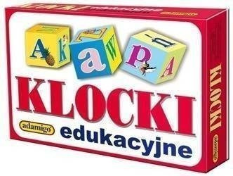 Klocki edukacyjne 18 elementów, zielone