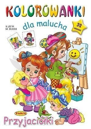 Kolorowanka dla malucha. Przyjaciółki