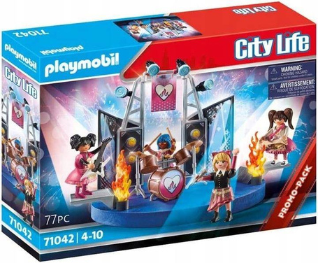 PLAYMOBIL 71042 ZESPÓŁ MUZYCZNY