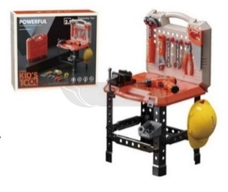 Warsztat narzędziowy w walizce z wiertarką