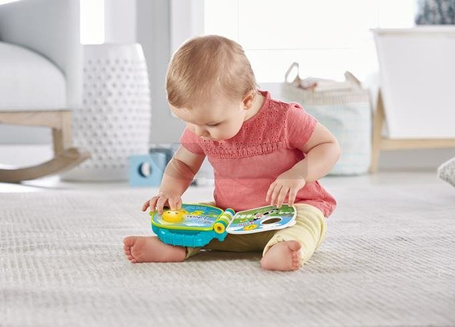 Fisher Price Ucz się i śmiej Książeczka "Liczymy zwierzątka"