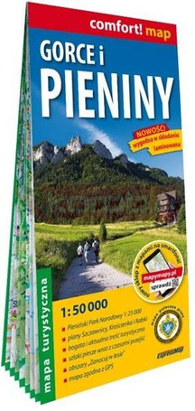 Comfort! map Gorce i Pieniny 1:50 000