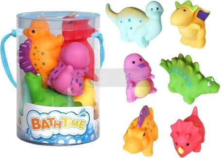 Dinozaury do kąpieli 6szt