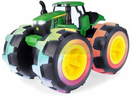 John Deere traktor świecące opony TOMY