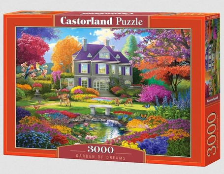Puzzle 3000 Garden of Dreams CASTOR
