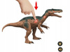 JURASSIC WORLD EPIC ATTACK DINOZAUR 38cm Baryonyx ze światłem, dźwiękiem HTP68
