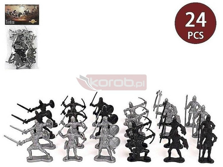 Figurki rycerzy 24szt