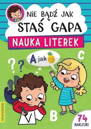 Staś Gapa. Nauka literek