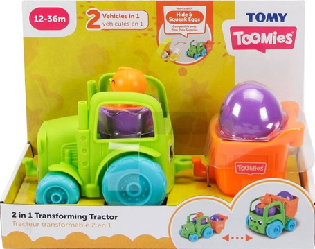 Toomies Traktor wywrotka 2w1 TOMY
