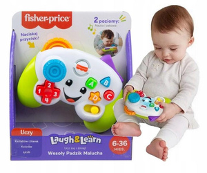 FISHER PRICE WESOŁY PADZIK MALUSZKA interaktywna zabawka dla malucha +6m JFF52