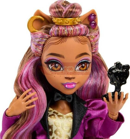 MONSTER BALL LALKA MONSTER HIGH CLAWDEEN WOLF lalka w imprezowym stroju HNF69