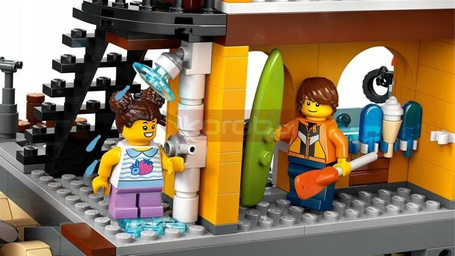 LEGO CITY 60422 NADMORSKI PORT ZE STATKIEM TOWAROWYM zestaw klocków