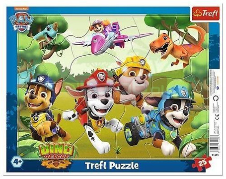 Puzzle ramkowe 25 Wyczynowe triki piesków TREFL