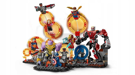 LEGO MARVEL 76323 AVENGERS KONIEC GRY OSTATECZNA BITWA zestaw klocków +10