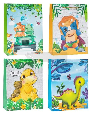 Torebka dziecięce Pop-Up 3D 31x40x12cm mix ROZETTE