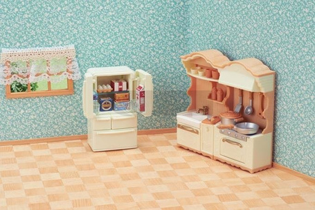 Sylvanian Families Wiejska kuchnia z lodówka