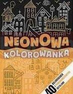Neonowa kolorowanka pomarańczowa