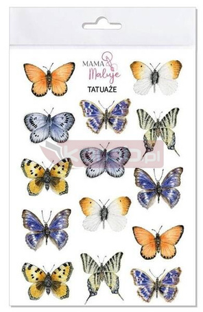 Tatuaże zmywalne Motyle 2