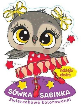 Zwierzakowe kolorowanki. Sówka Sabinka