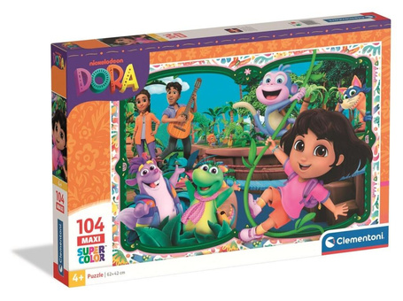 Puzzle 104 Maxi Super Kolor Dora