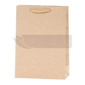 Torebka kraft 90g 16x16x8cm średnia ROZETTE