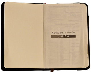 Wkład wymienny kalendarz 2026 A6 tygodniowy