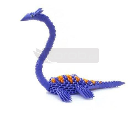 Origami 3D - Plezjozaur ALEX