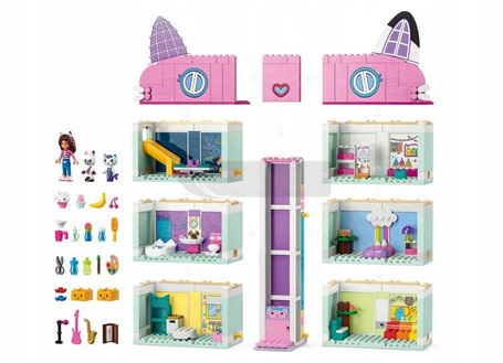 LEGO KOCI DOMEK GABI 10788 KOCI DOMEK GABI
