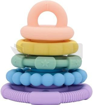 Silikonowa piramida gryzaki krążki Lody