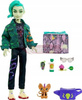 LALKA MONSTER HIGH DEUCE GORGON + akcesoria HHK56