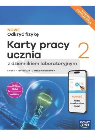 Fizyka LO 2 Nowe Odkryć fizykę ZP Karty pracy