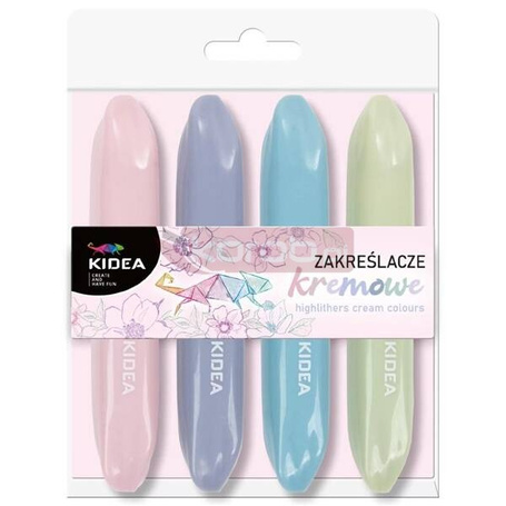 Zakreślacze kremowe future KIDEA