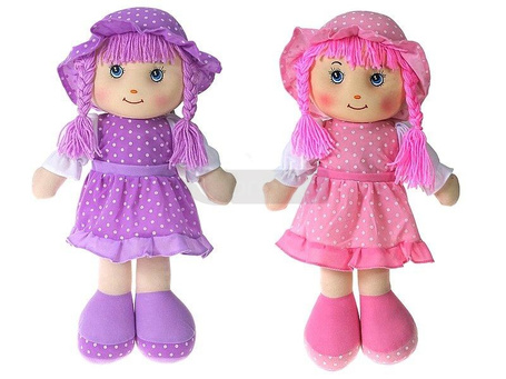 Lalka szmacianka język polski 50cm MIX