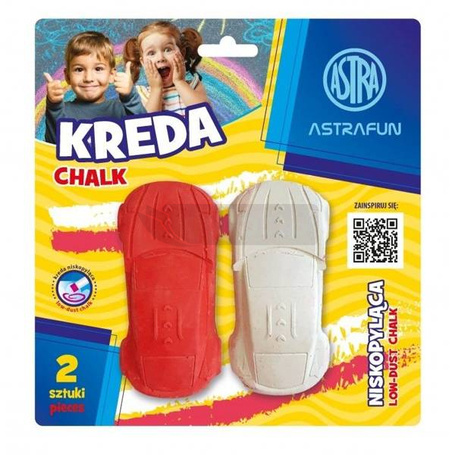 Kreda Samochody Fun 2szt ASTRA